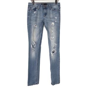 JET JOHN ESHAYA Distressed Denim Jeans 6